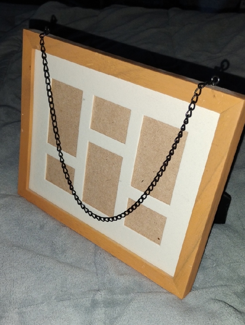 Wooden Photo Frame with White Mat